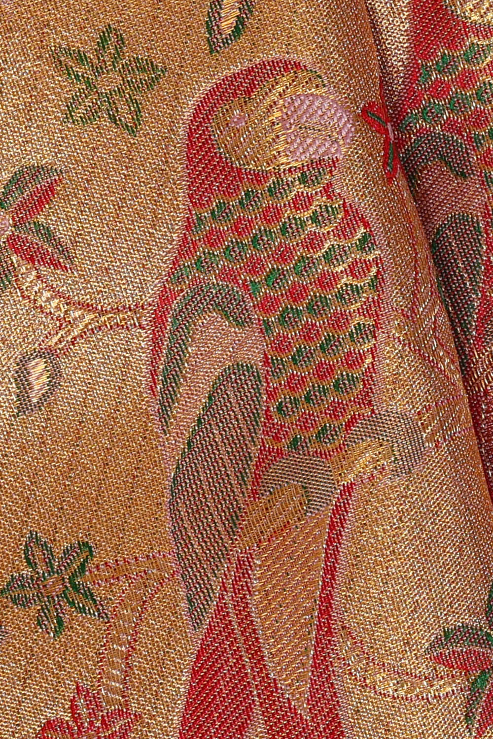 Image of Kanchipattu Tissue Brocade Saree