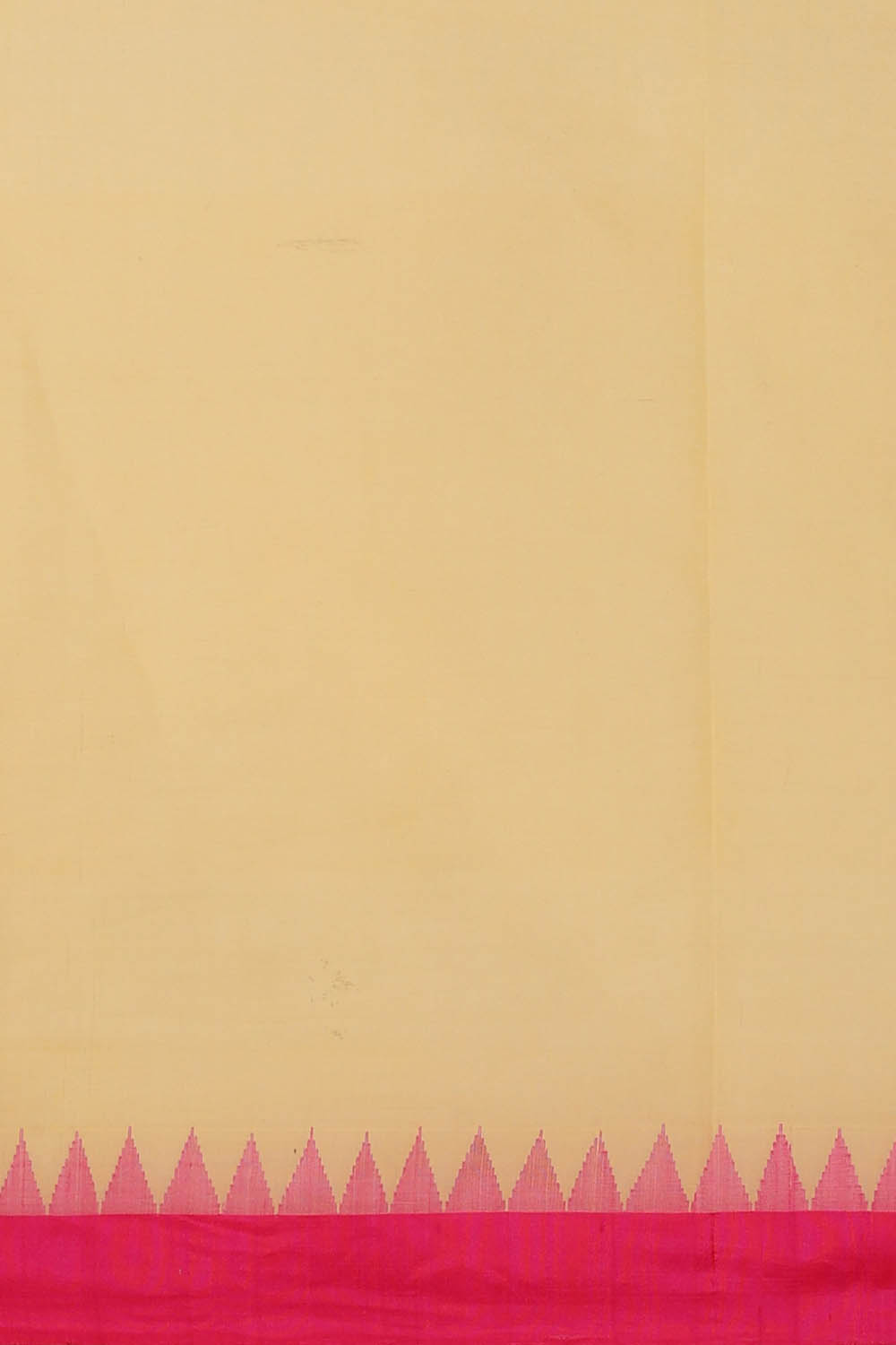 Image of Cream Ponduru Cotton Saree