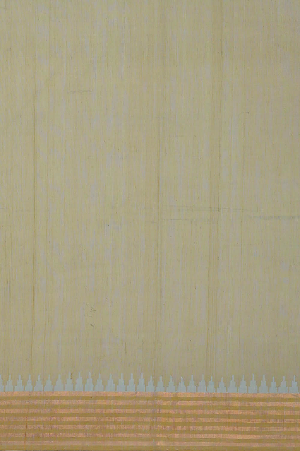 Image of Blue Cotton Saree
