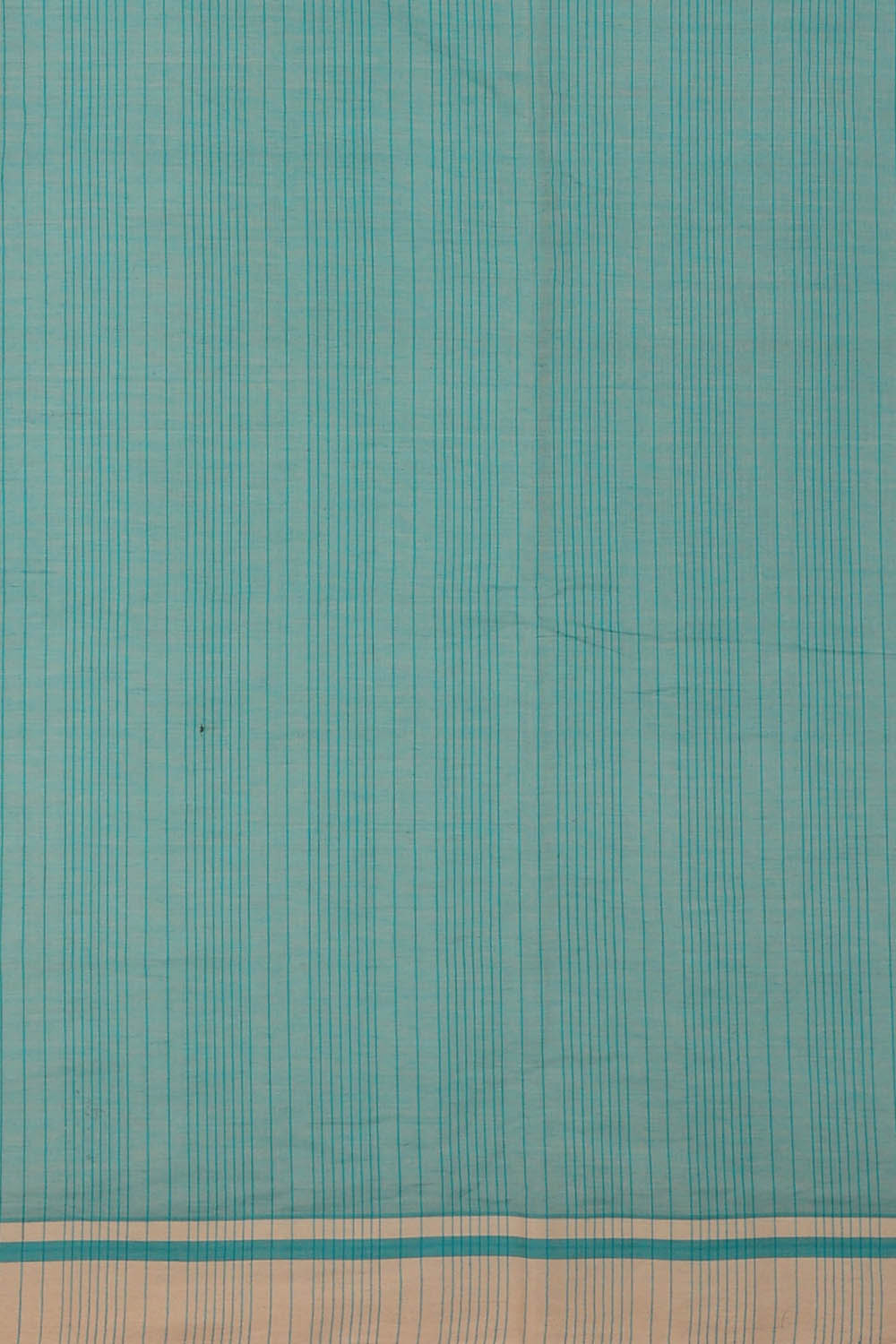 Image of Blue Cotton Saree
