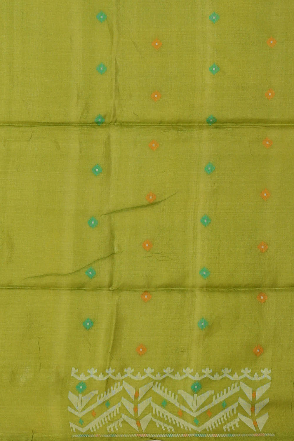 Image of Black Dhakai Tussar Silk Saree