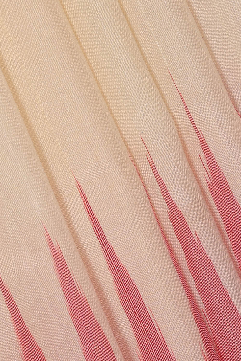 Image of Off-white Pure Silk Saree