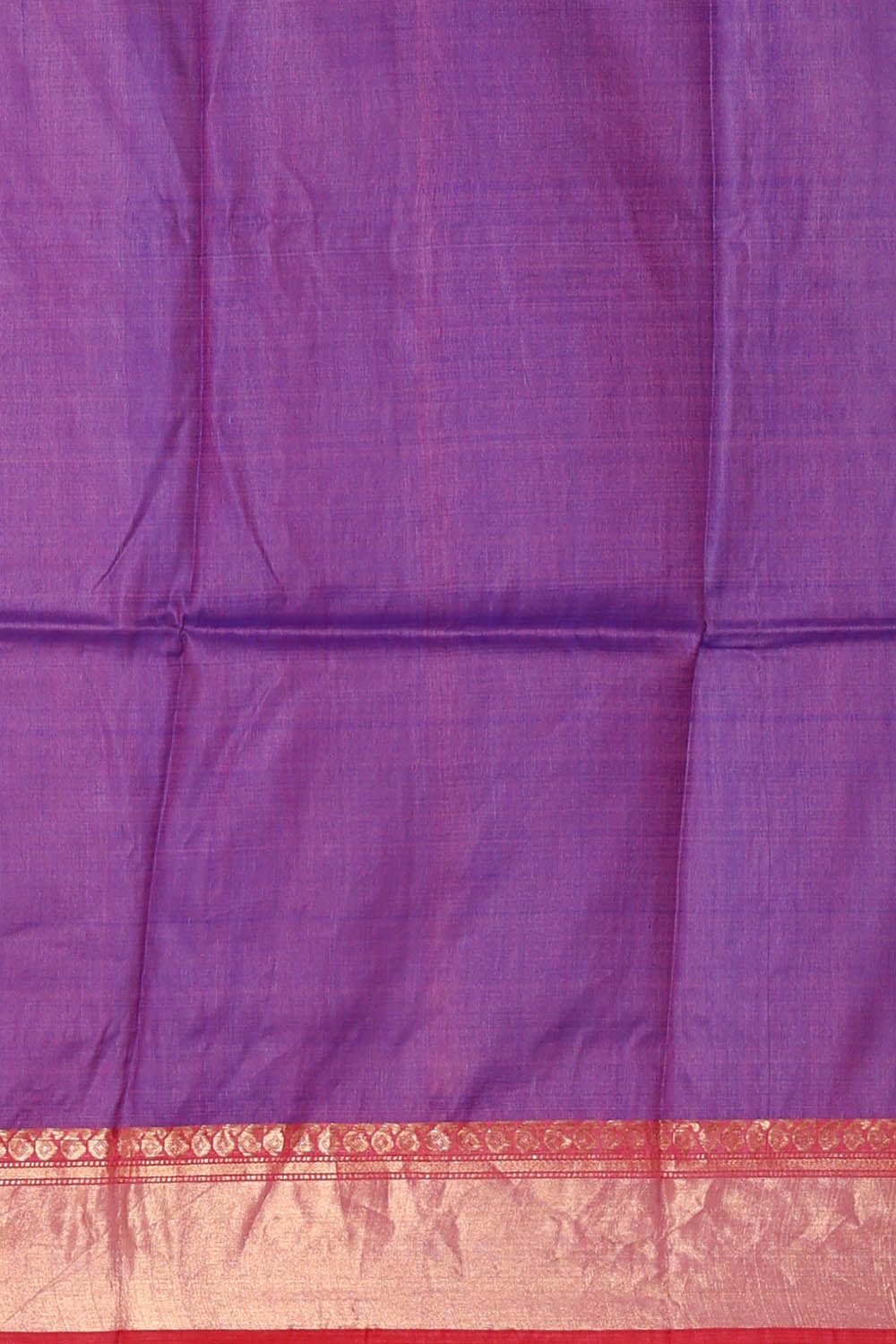 Image of Blue Desi Tussar Silk Saree