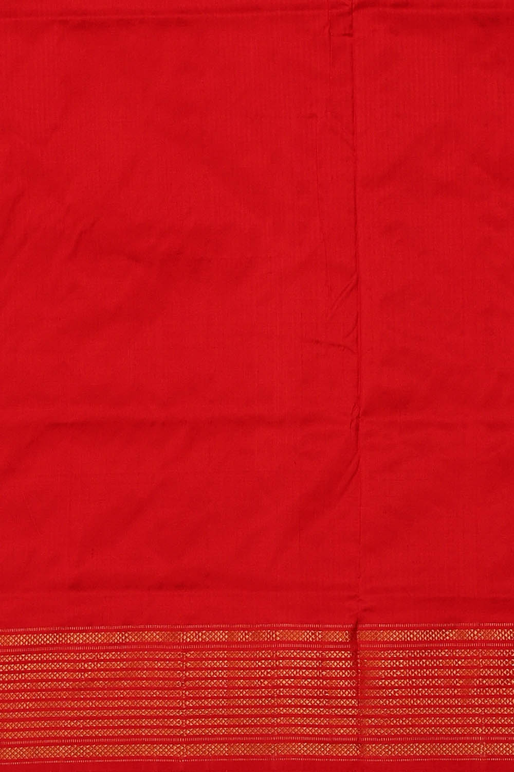 Image of Maroon Pochampally Ikat Silk Saree