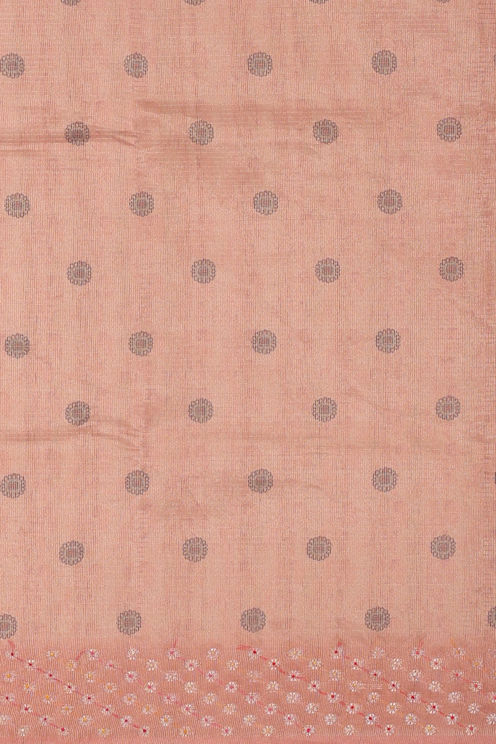 Image of Pink Desi Tussar Silk Saree