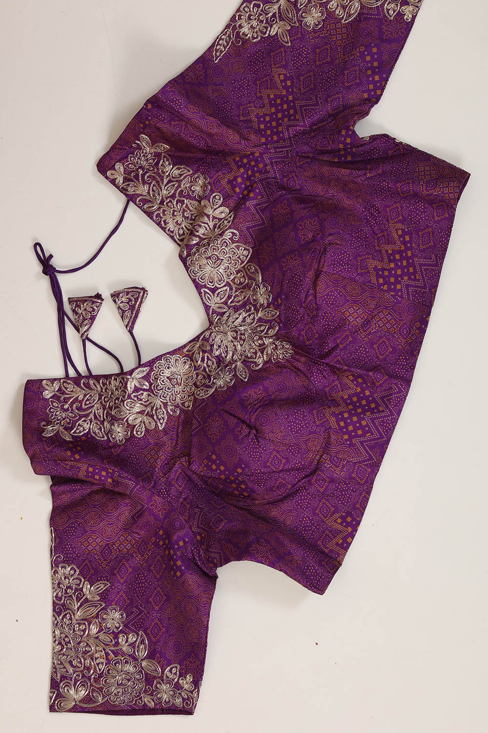 Image of Skillfully Appliquéd Onto The Drape
