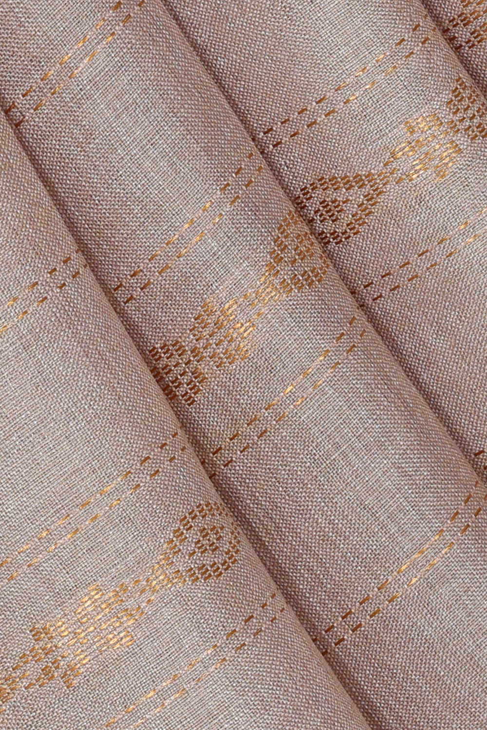 Image of Mauve-Purple Tussar Silk Saree