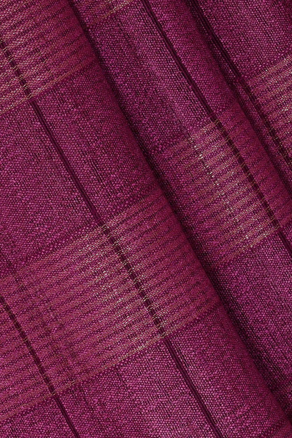 Image of Purple Tussar Silk Saree