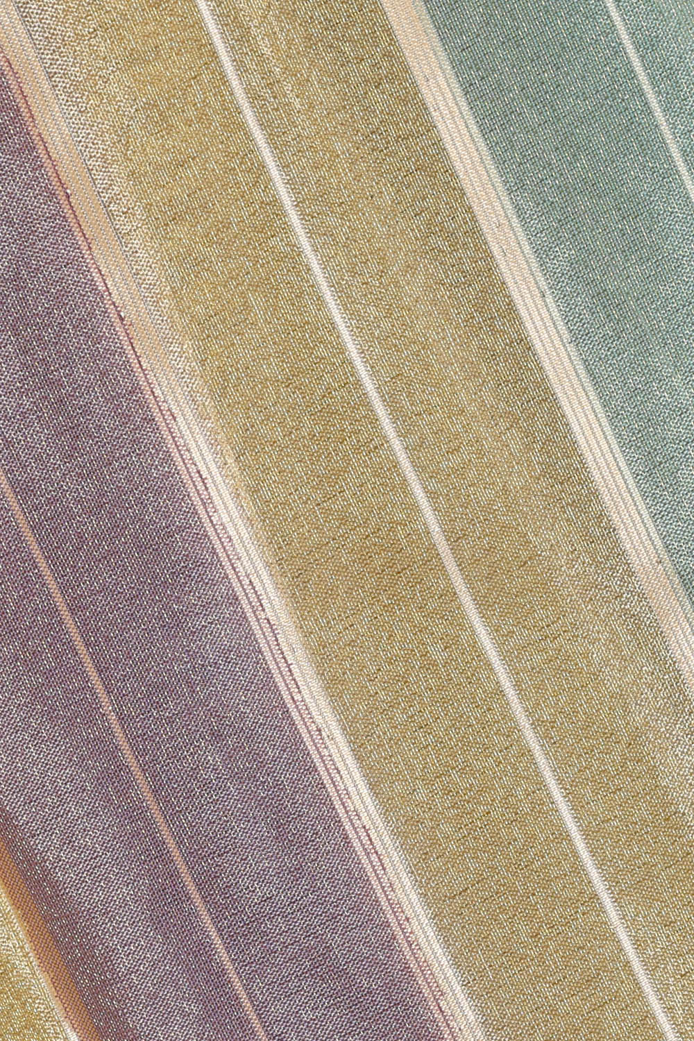 Image of Multi-coloured Tissue Embroidery Silk Saree