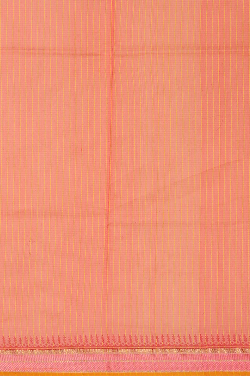 Image of Yellow Silk Cotton Saree