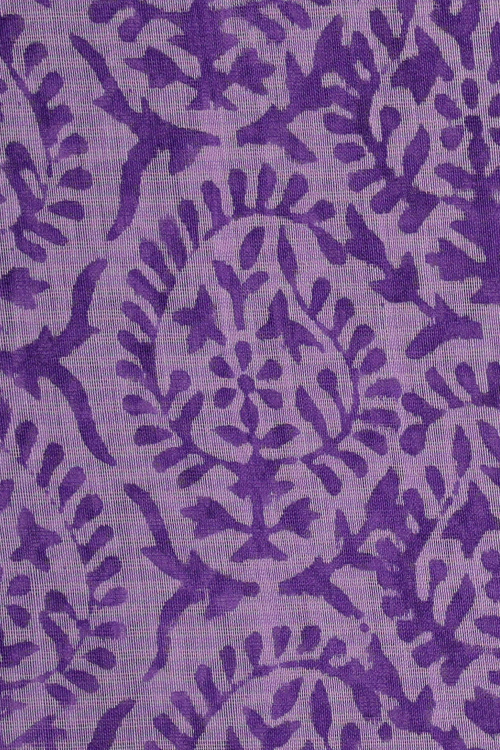 Image of Lavender Silk Cotton Saree