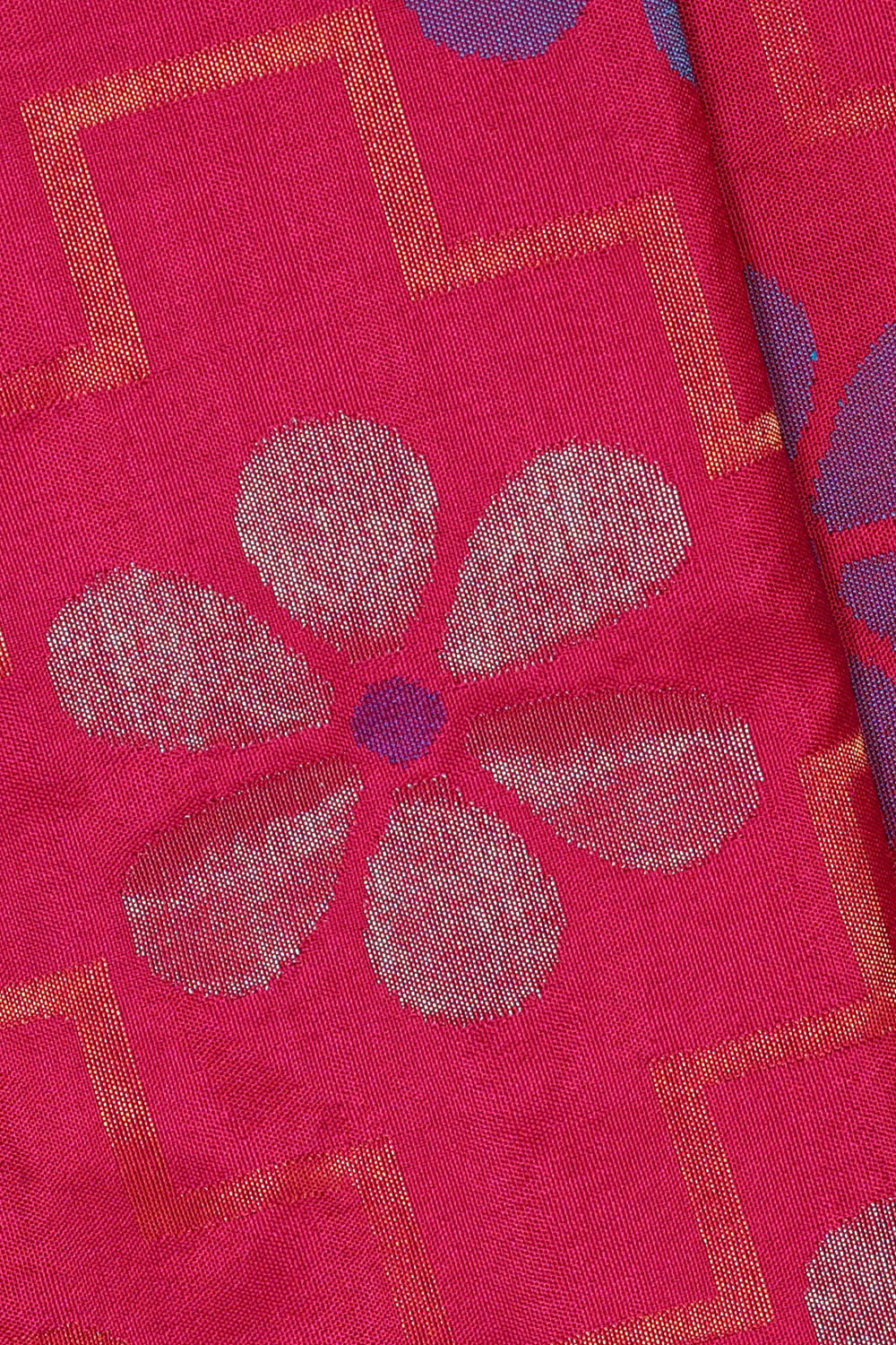 Image of Pink Uppada Silk Saree
