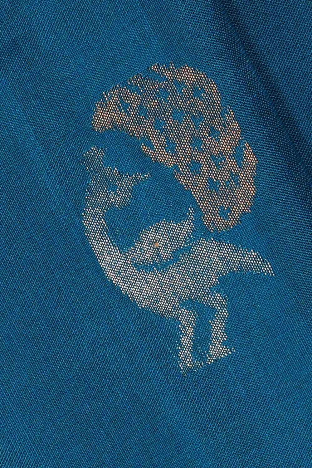 Image of Blue Uppada Silk Saree