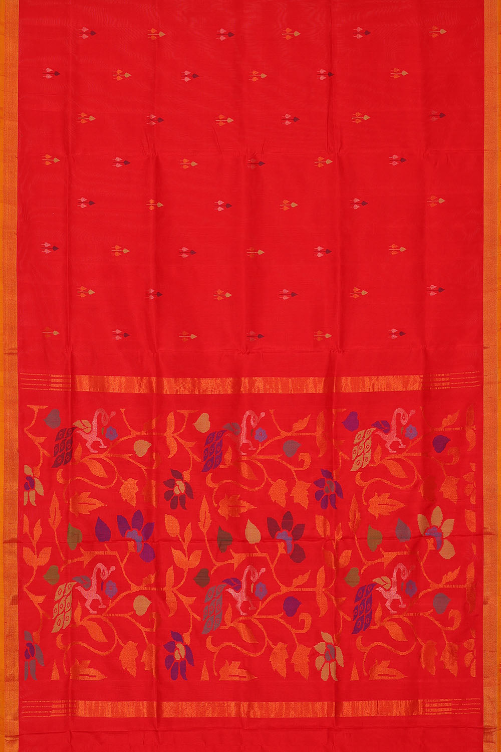 Image of Red Uppada Silk Saree