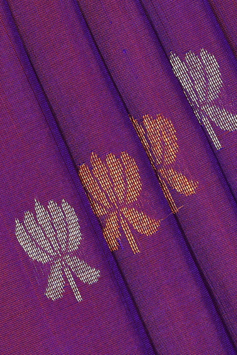 Image of Purple Uppada Silk Saree