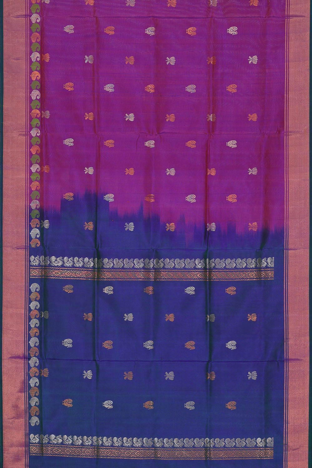 Image of Purple Uppada Silk Saree