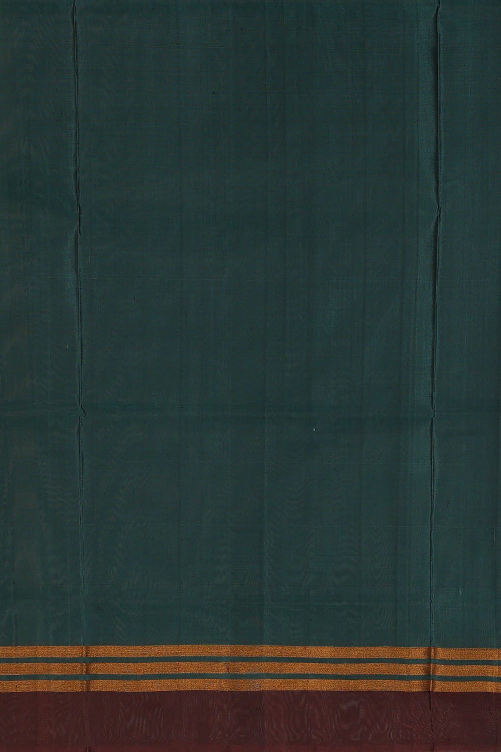 Image of Bottle-Green Uppada Silk Saree