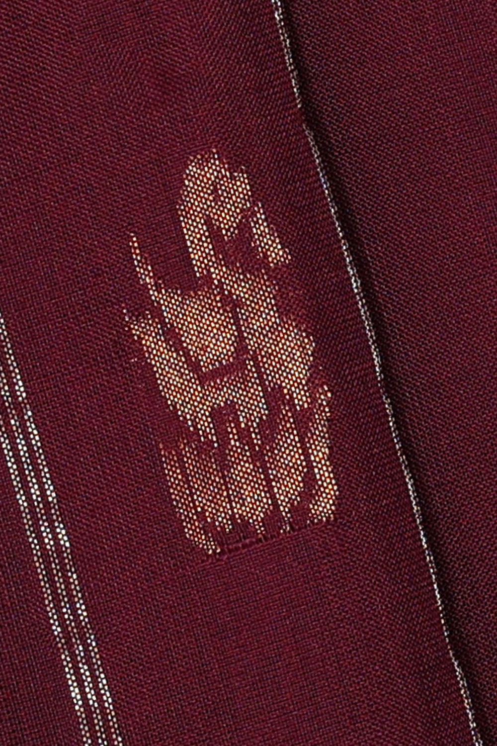 Image of Maroon Uppada Silk Saree