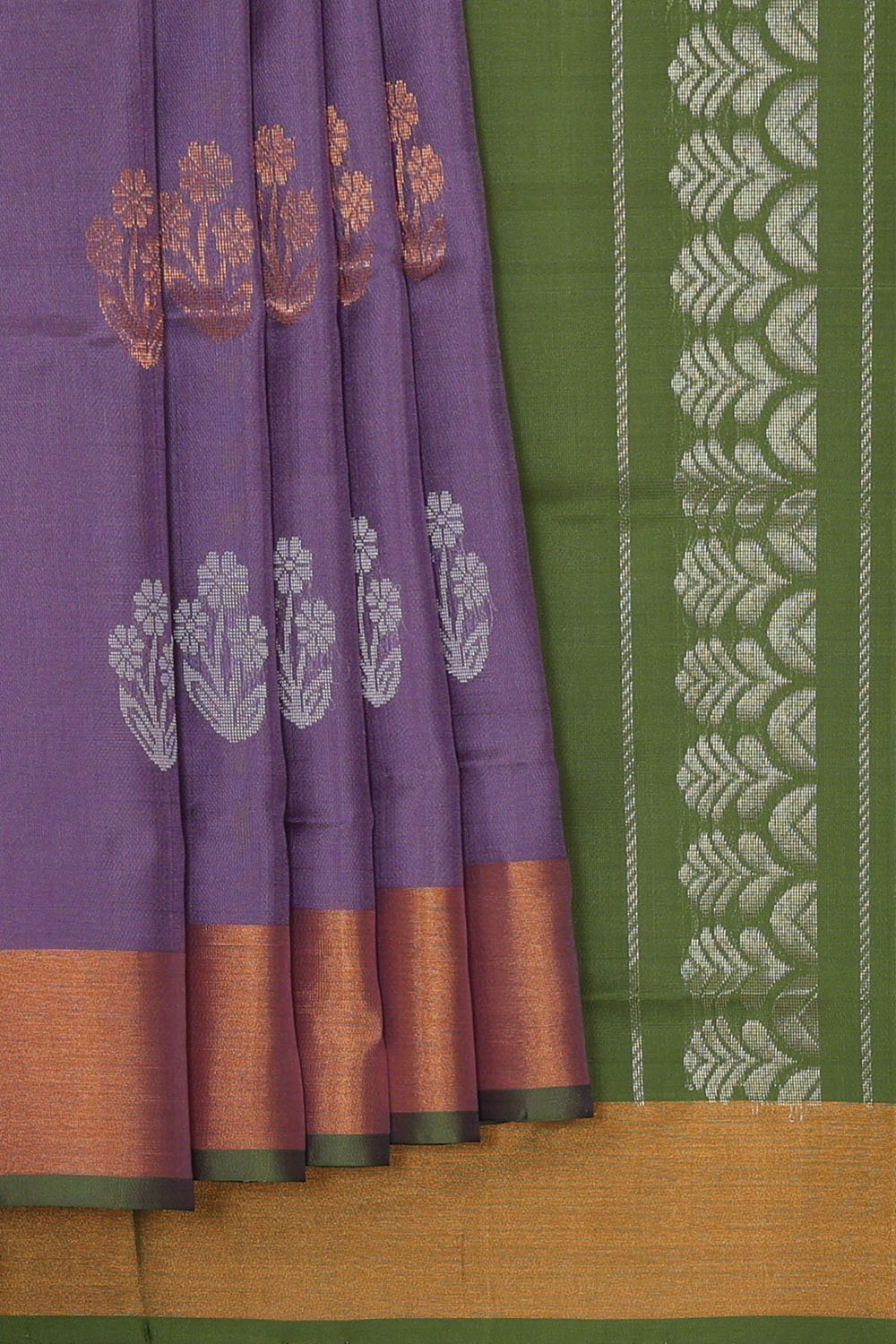 Image of Lavender Uppada Silk Saree