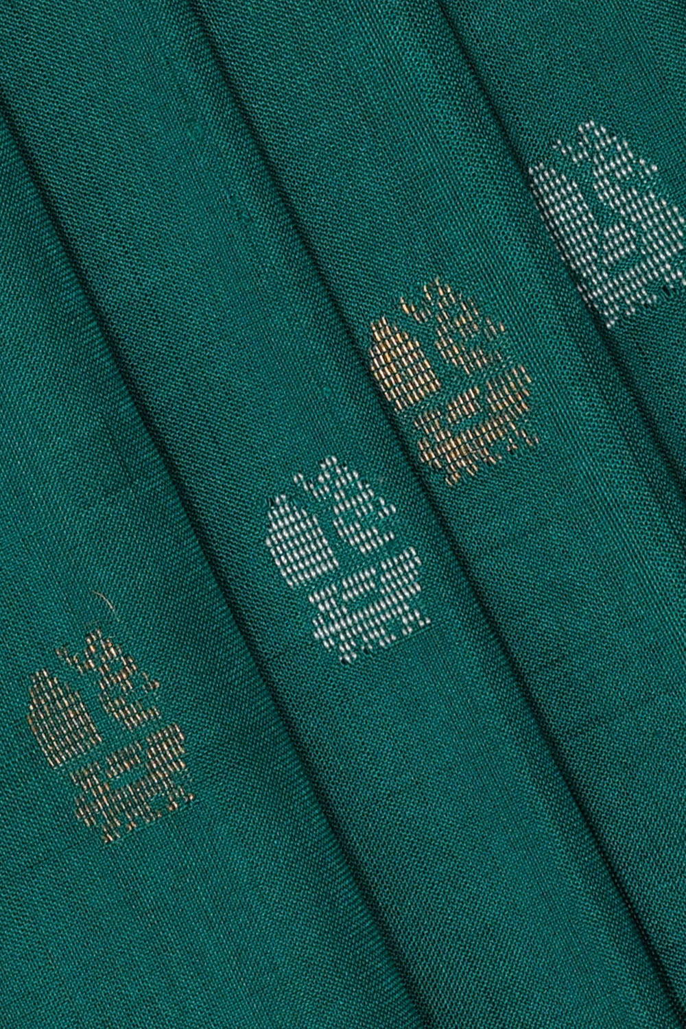 Image of Teal-Blue Uppada Silk Saree