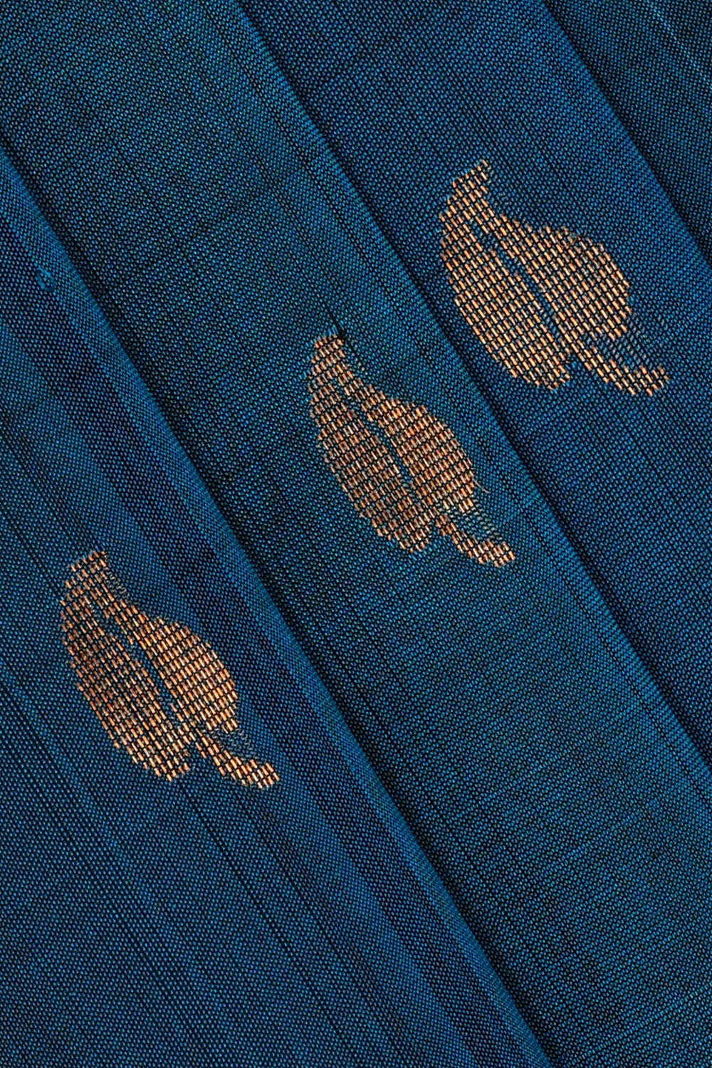 Image of Blue Uppada Silk Saree