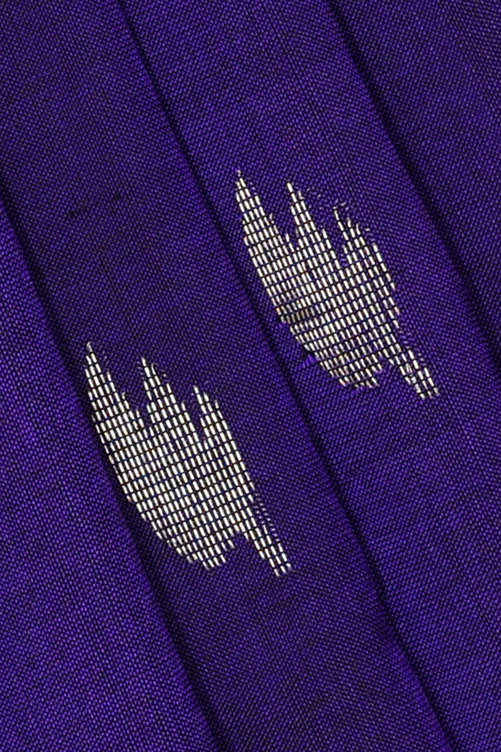 Image of Indigo-Blue Uppada Silk Saree