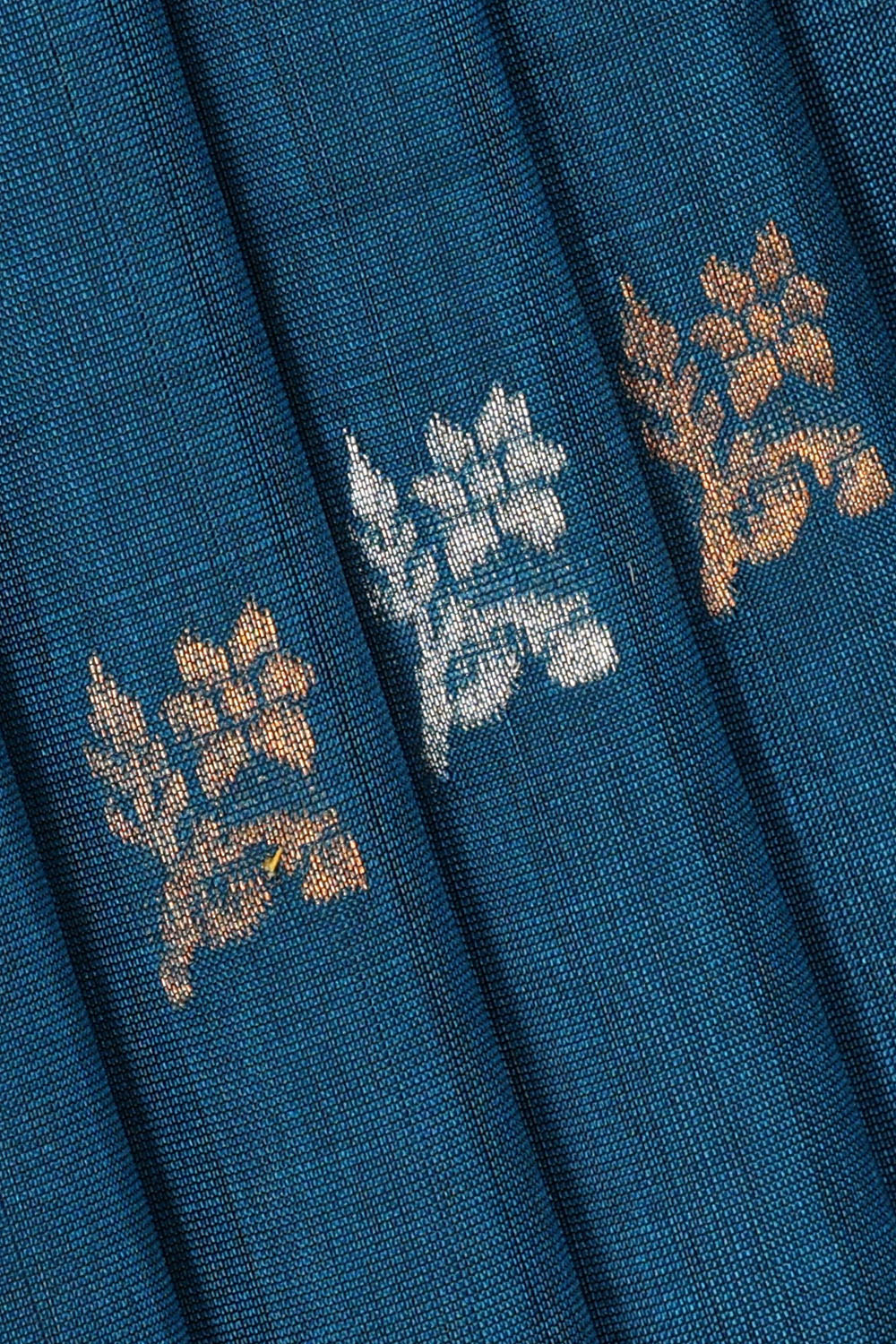 Image of Blue Uppada Silk Saree