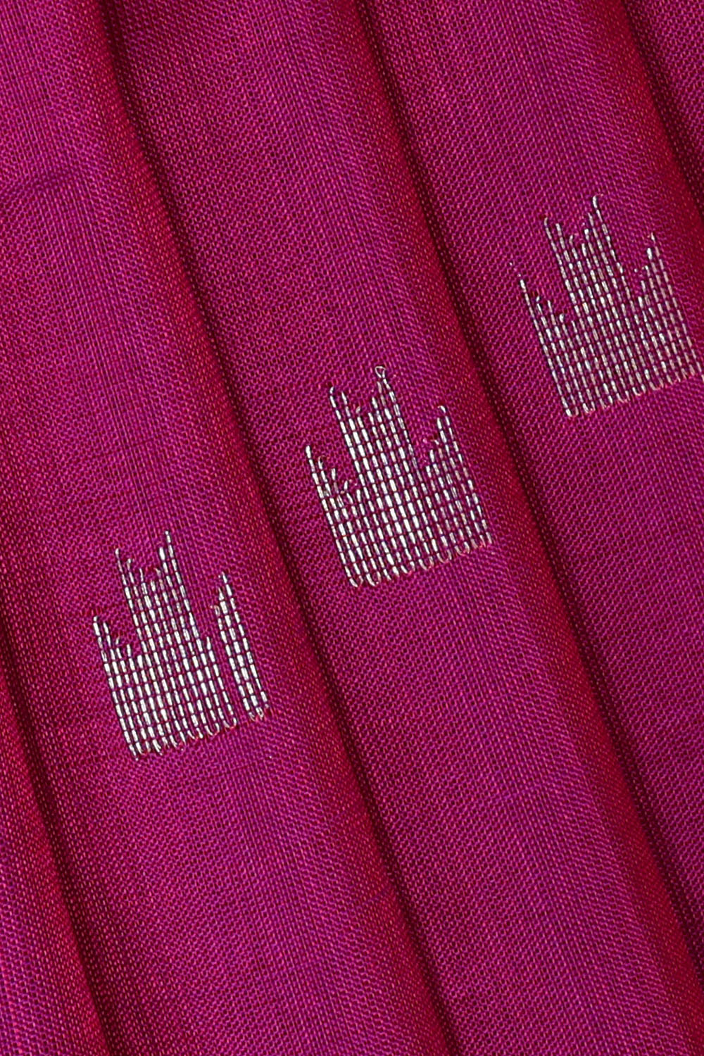Image of Magenta-Purple Uppada Silk Saree