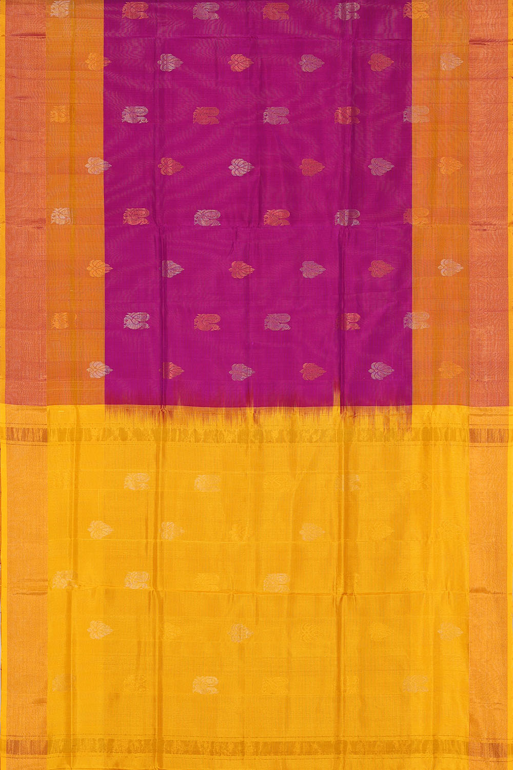 Image of Purple Uppada Silk Saree