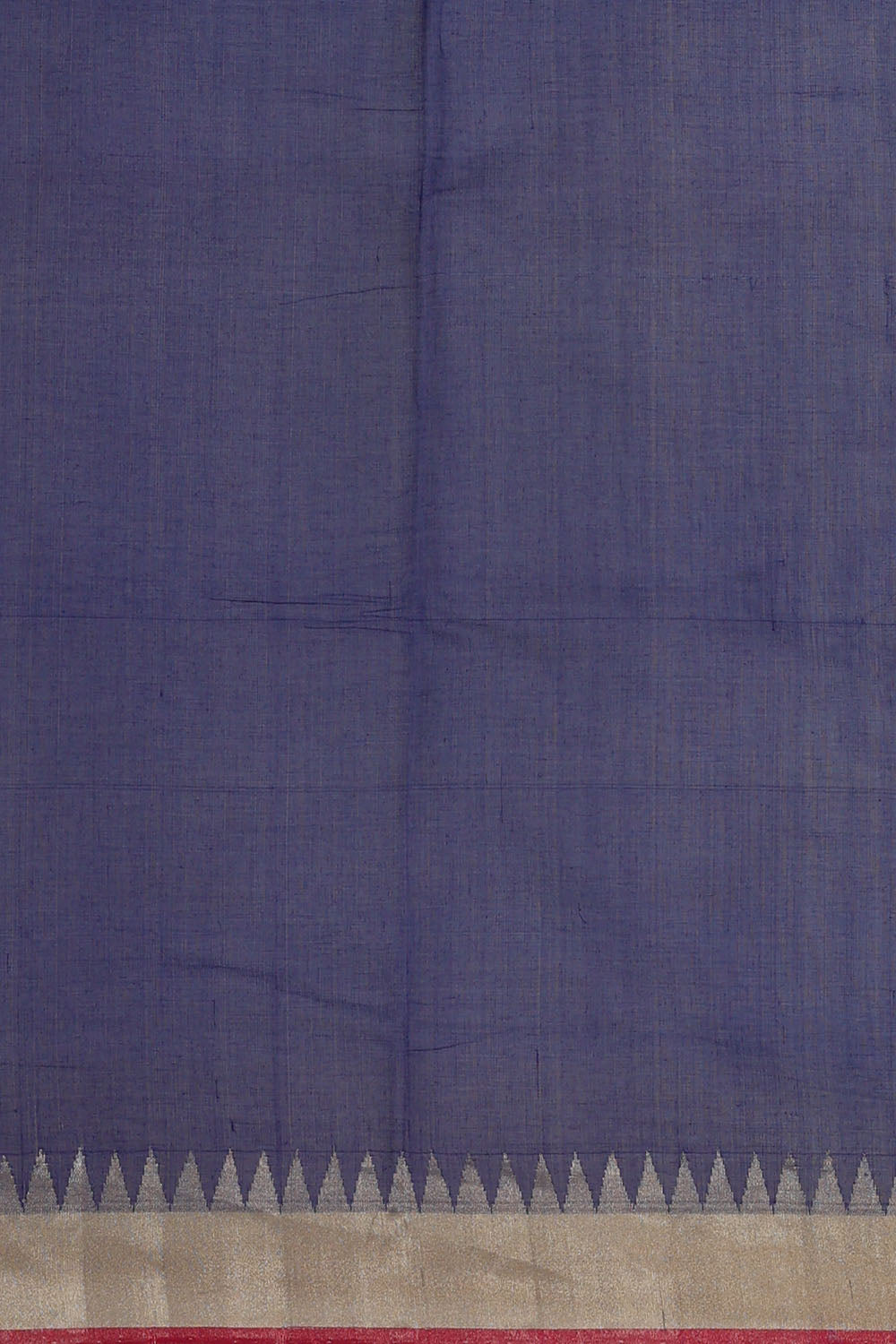 Image of Royal-Blue Uppada Cotton Saree