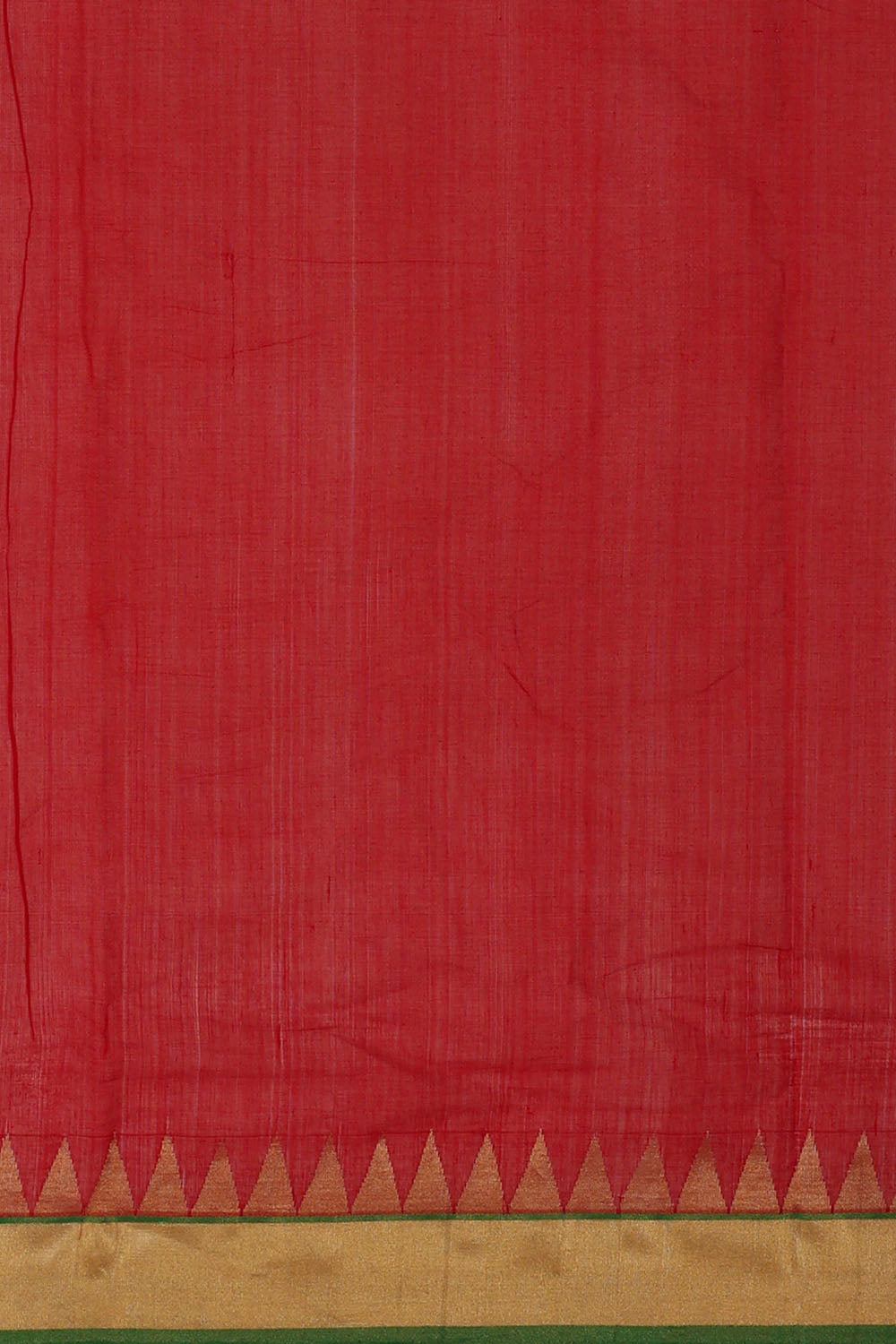 Image of Red Uppada Cotton Saree