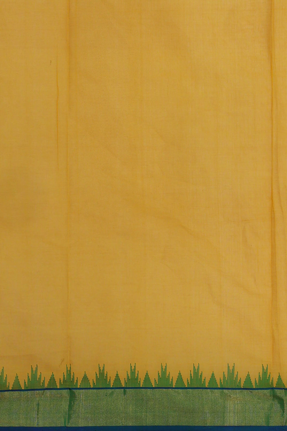 Image of Yellow Uppada Cotton Saree