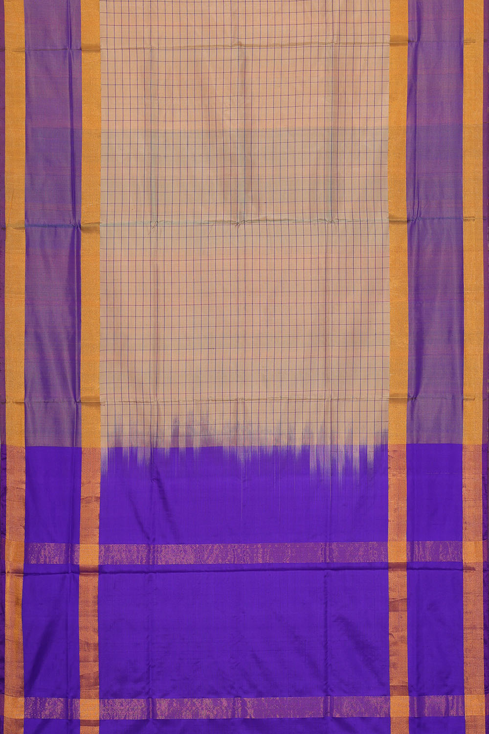 Image of Beige Uppada Silk Saree
