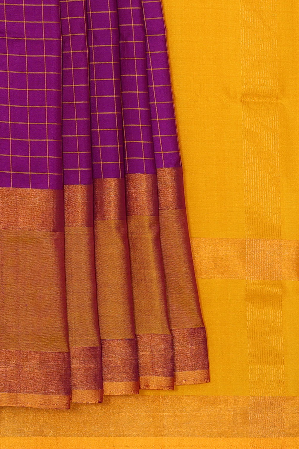 Image of Purple Uppada Silk Saree