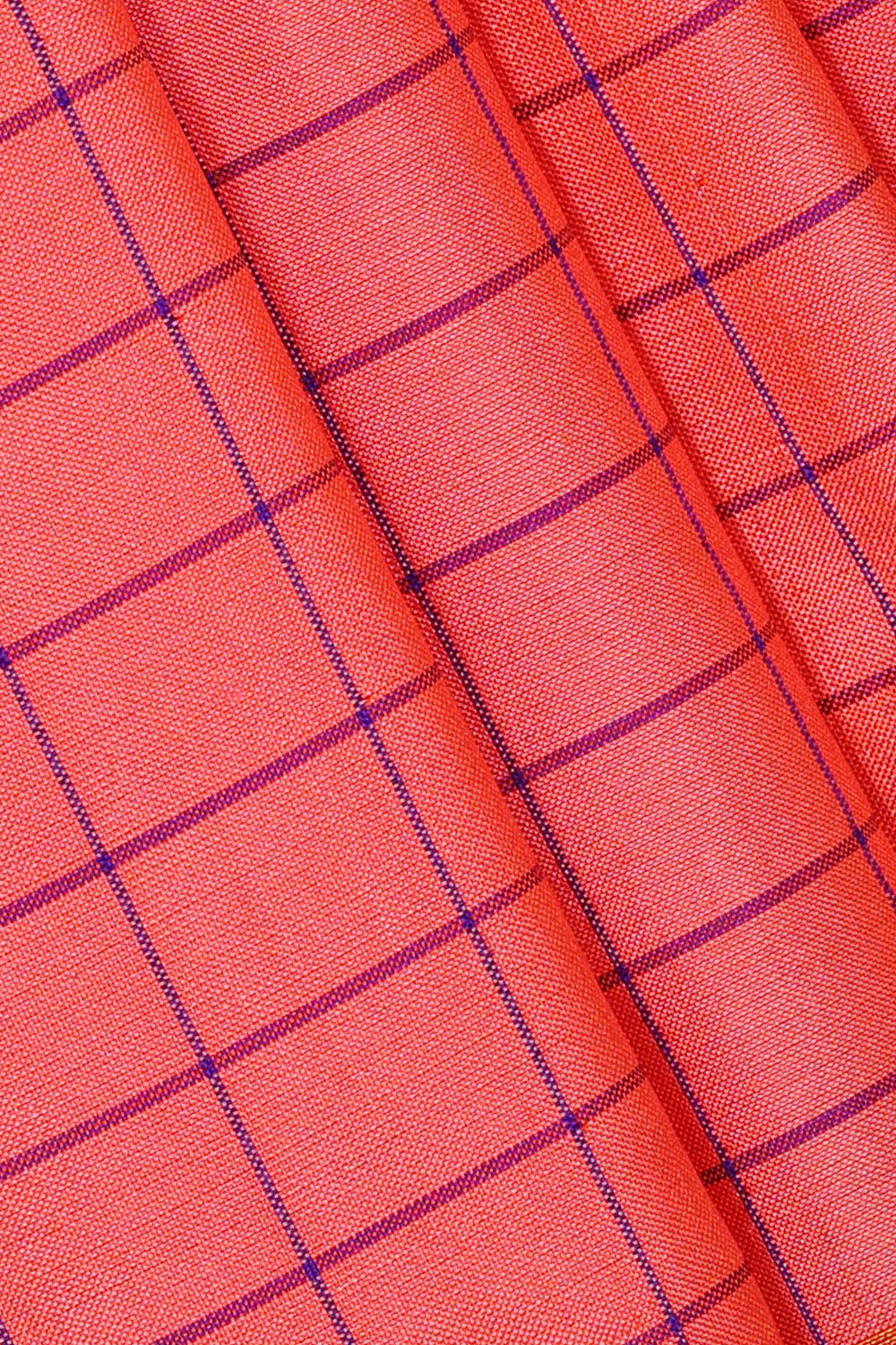 Image of Peach Uppada Silk Saree