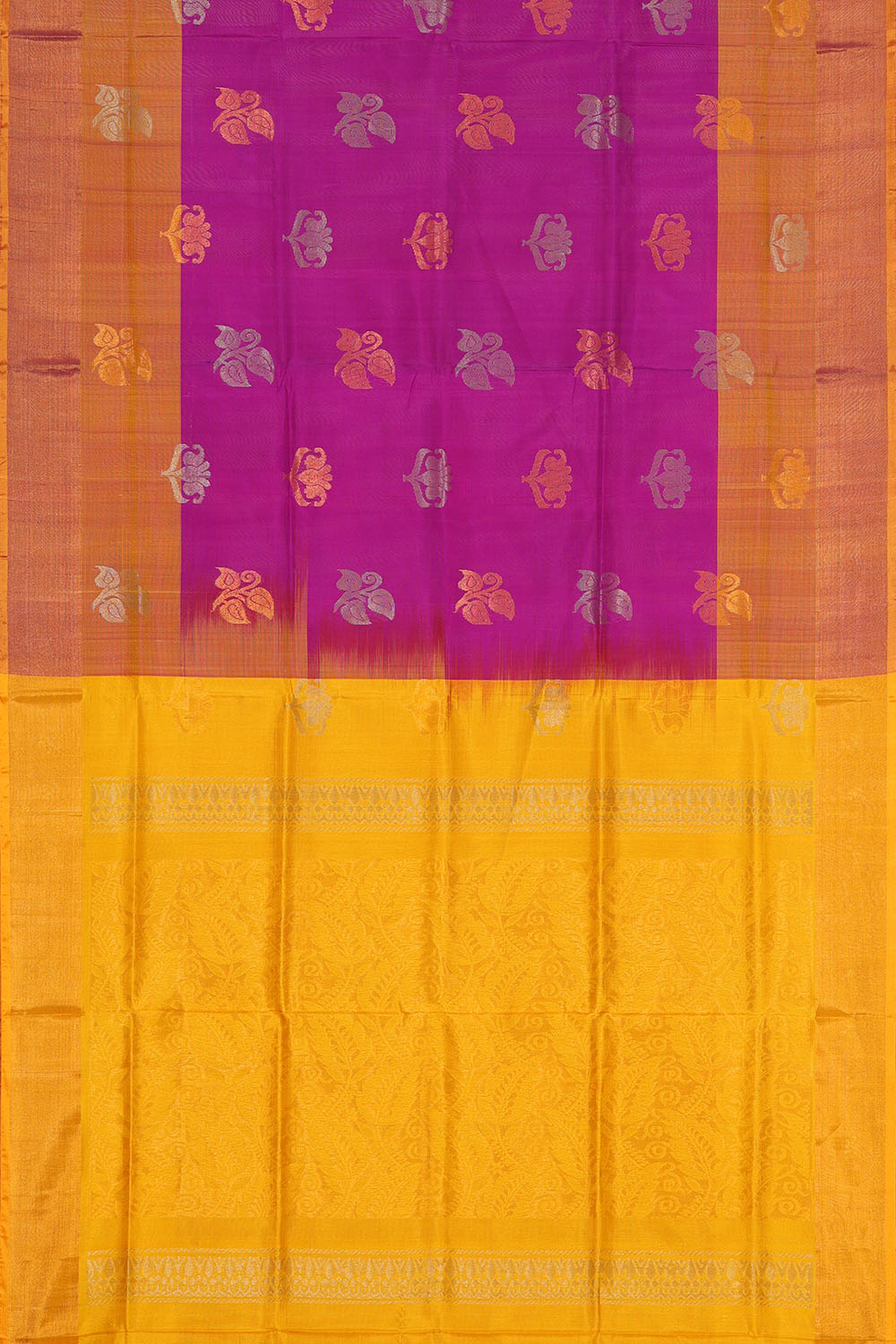 Image of Purple Uppada Silk Saree