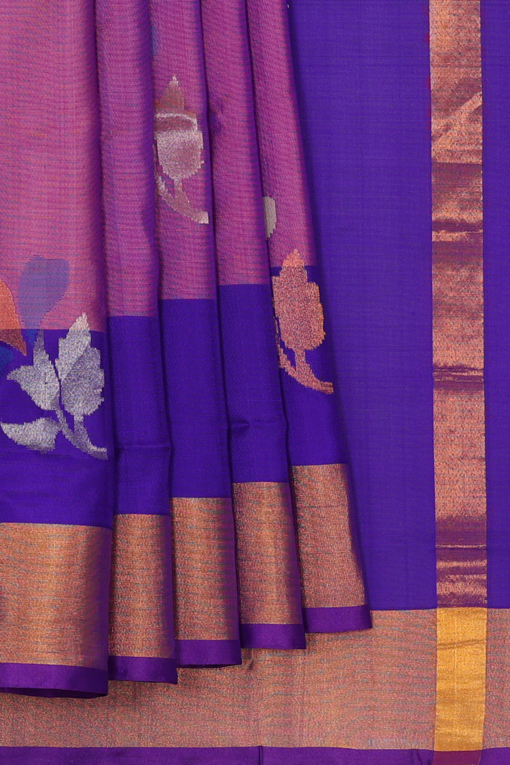 Image of Lavender Uppada Silk Saree