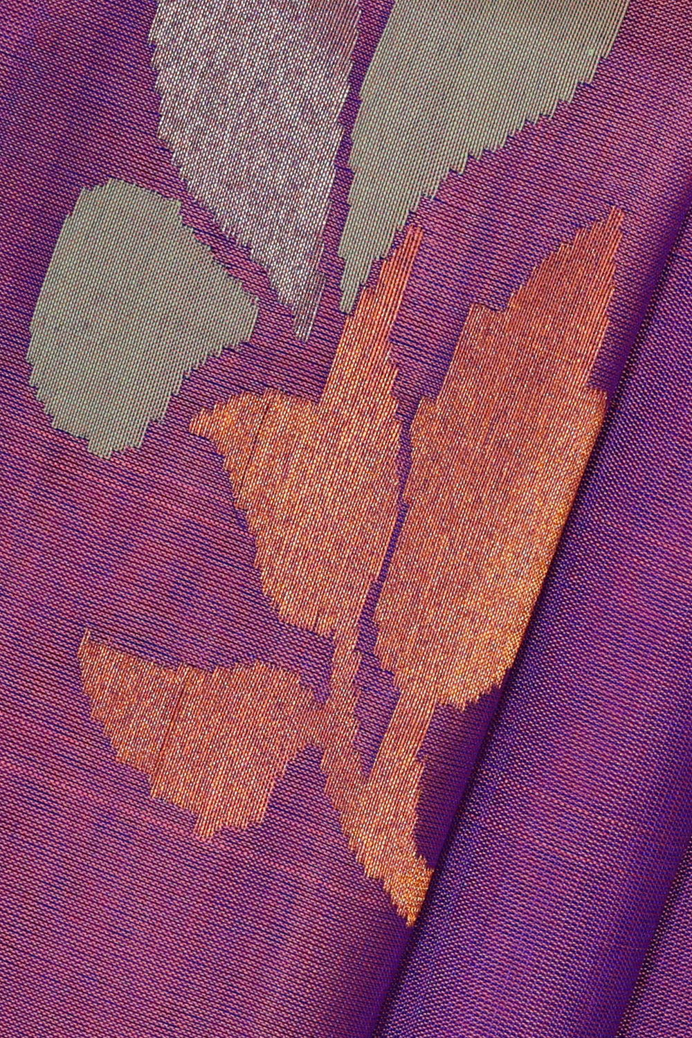 Image of Lavender Uppada Silk Saree
