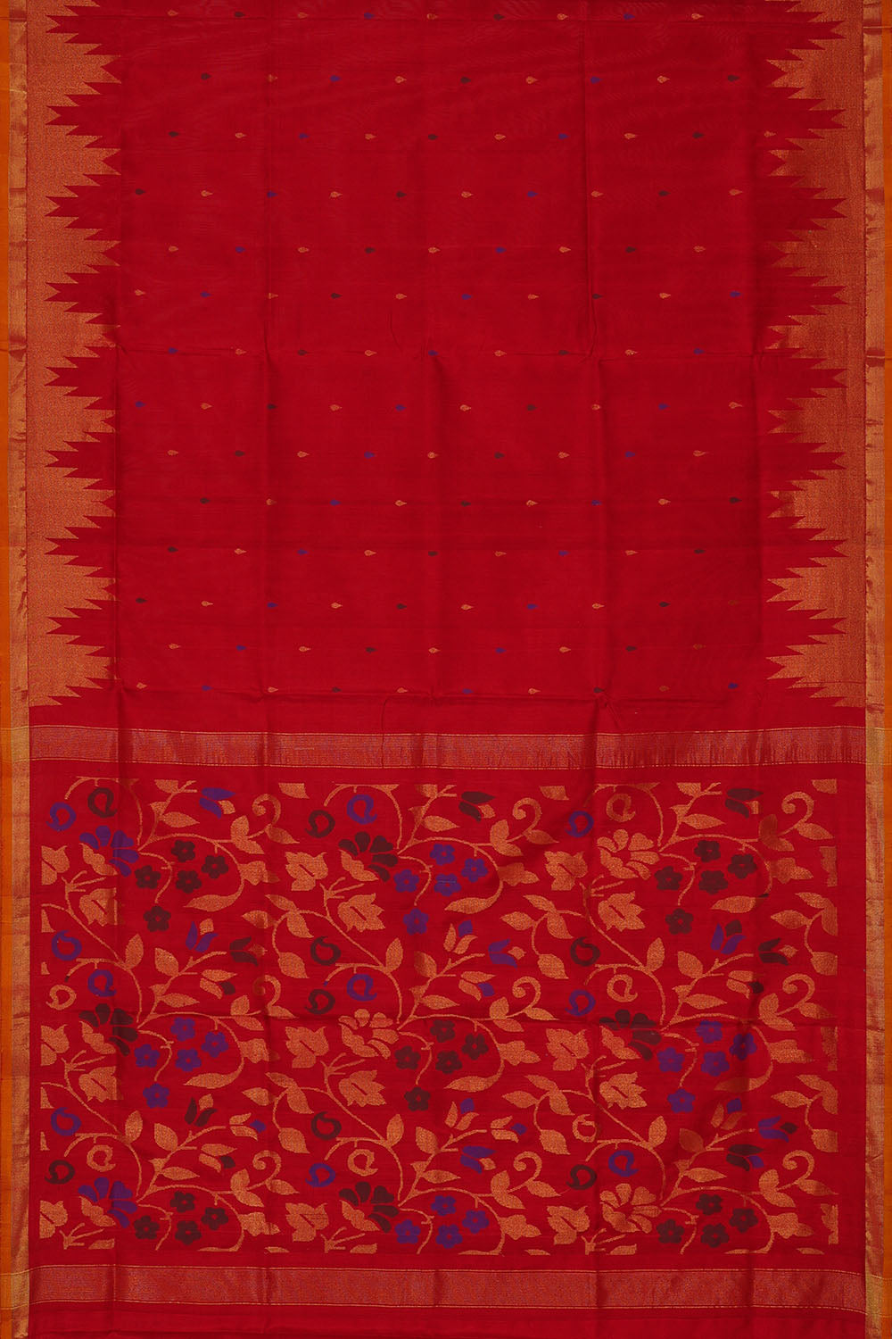 Image of Red Uppada Silk Saree
