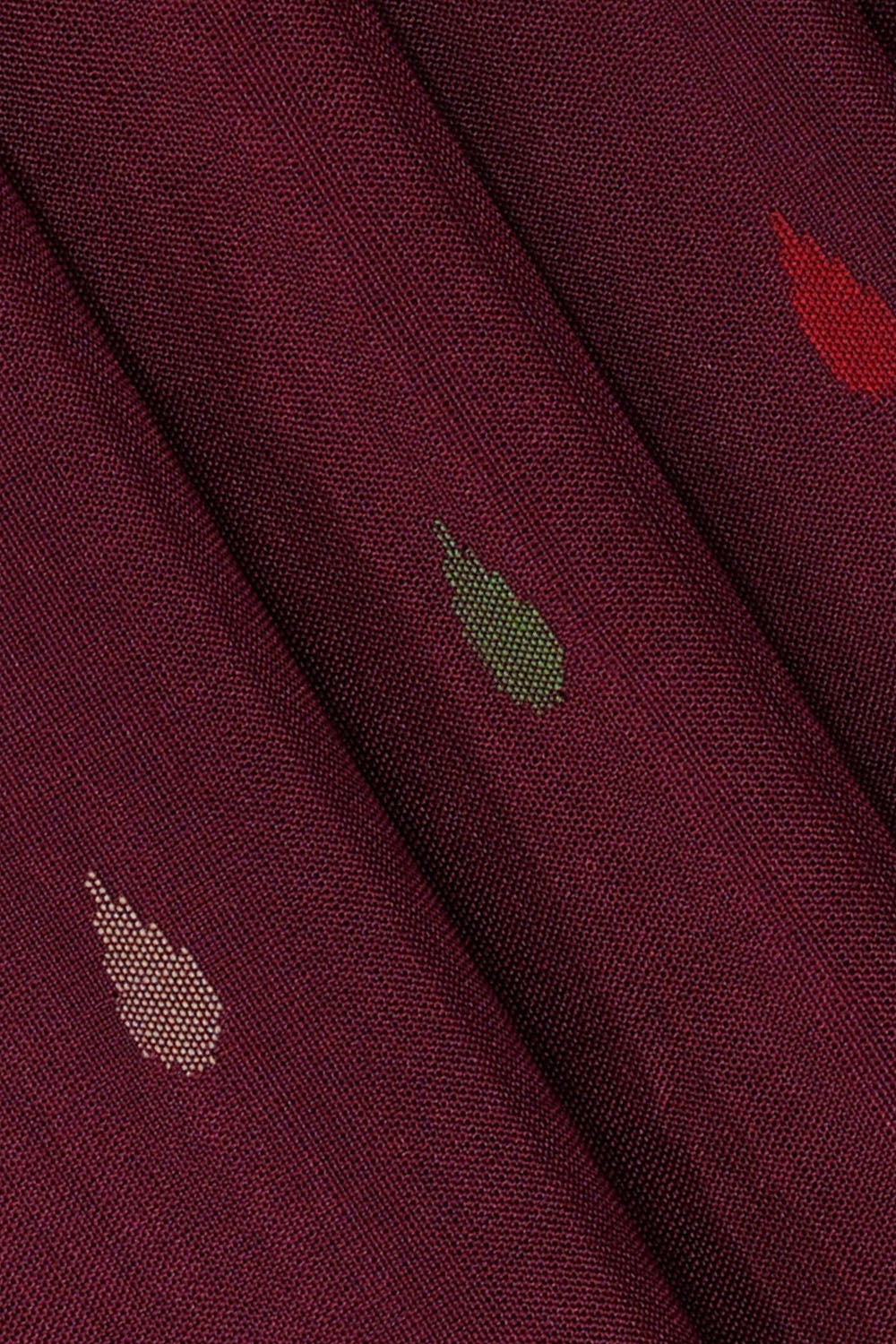 Image of Maroon Uppada Silk Saree