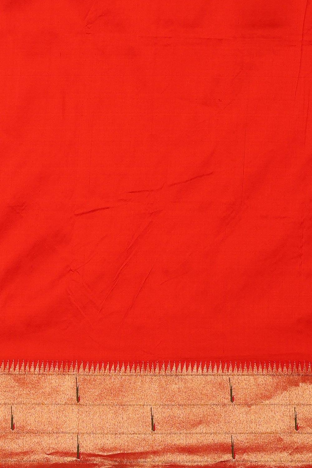 Image of Red Paithani Silk saree