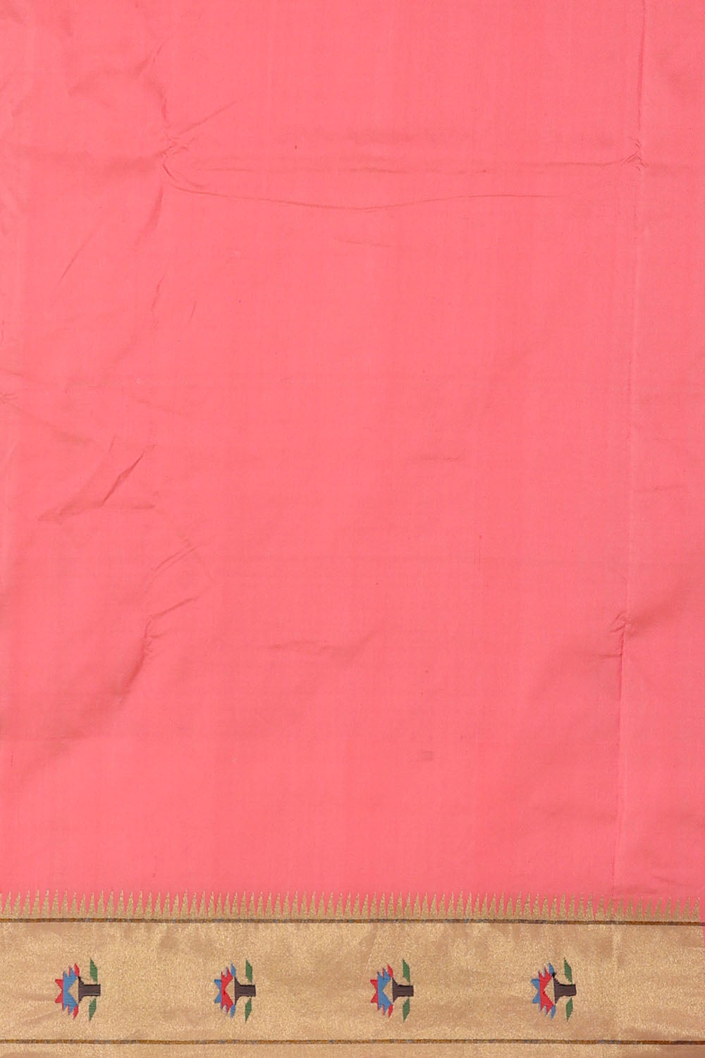 Image of Pink Paithani Silk Saree
