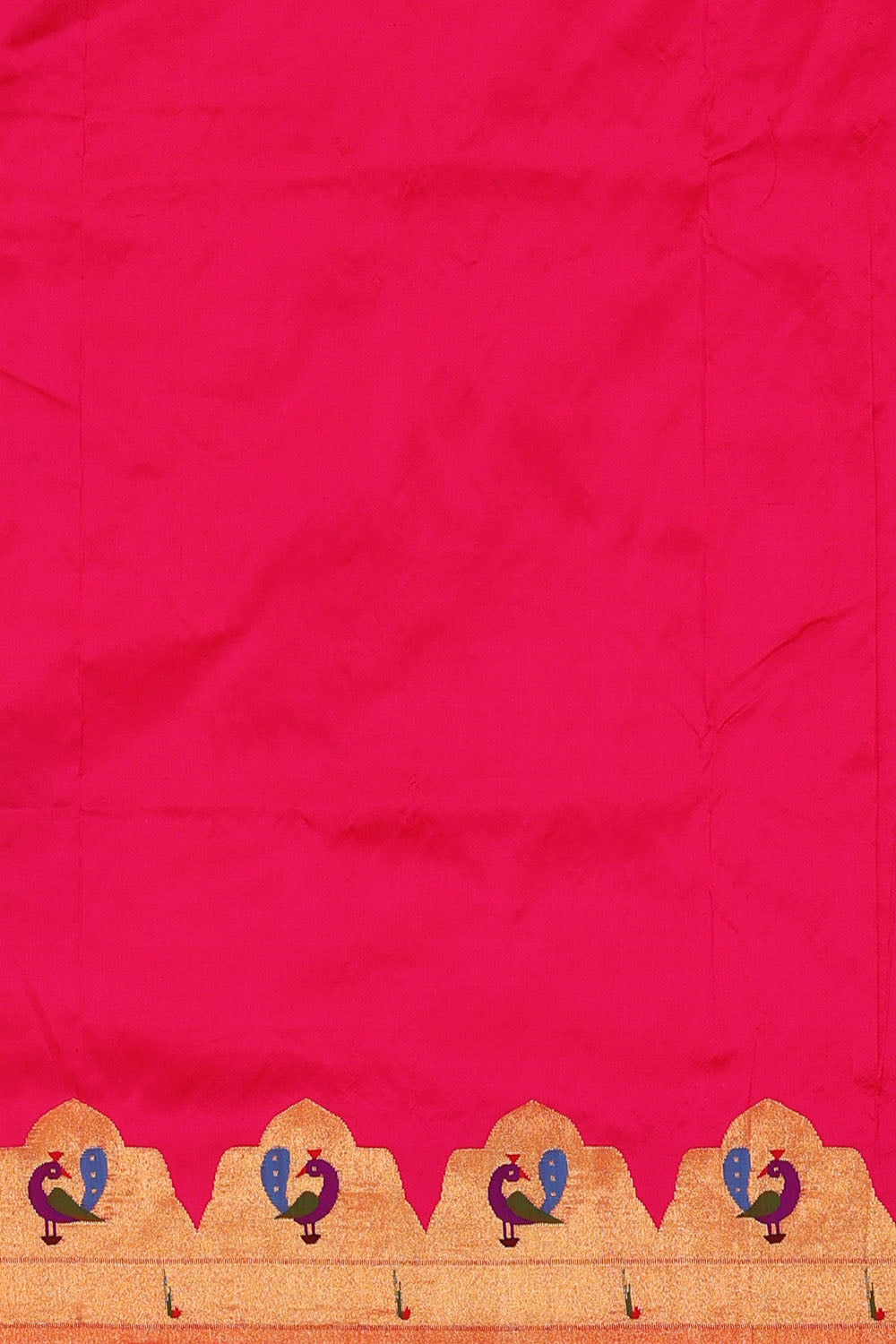 Image of Rani-Pink Paithani Silk Saree