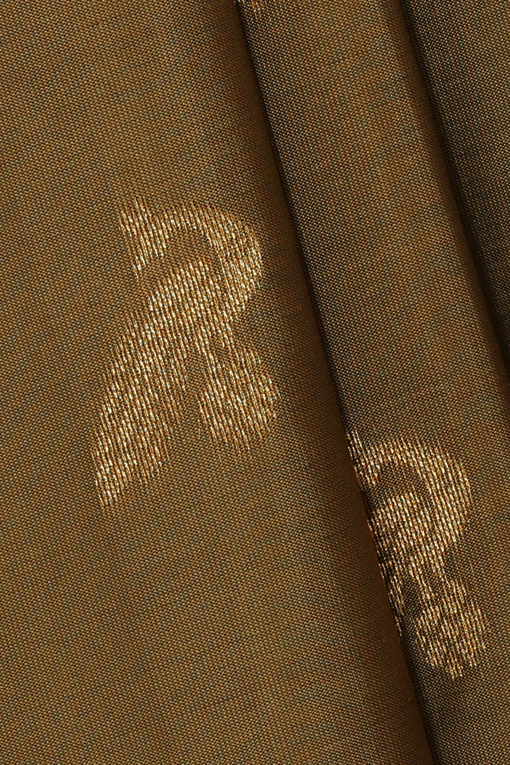 Image of Mud-Green South Silk Saree