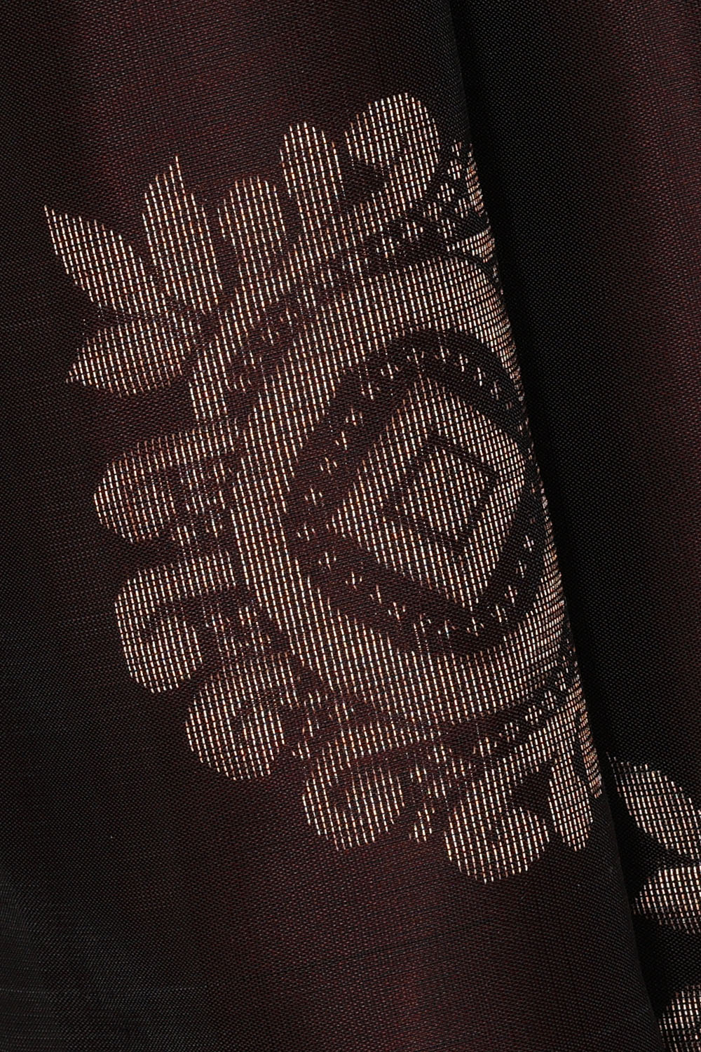 Image of Brown South Silk Saree