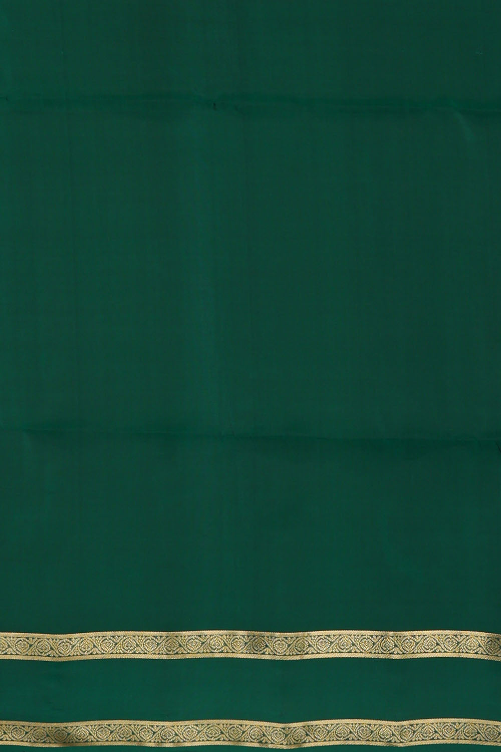 Image of Mustard Green South Silk Saree