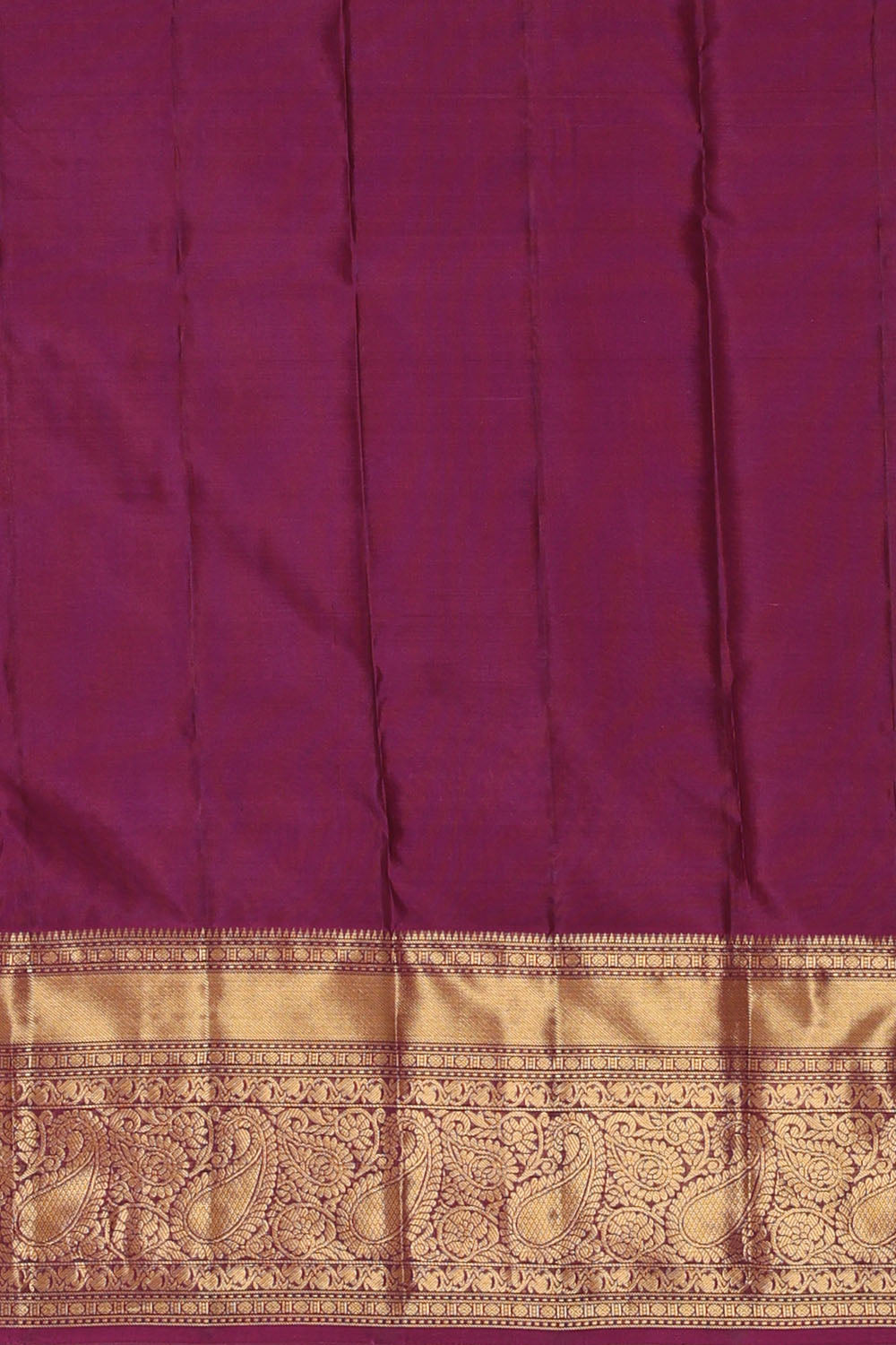 Image of Mauve-Purple South Silk Saree