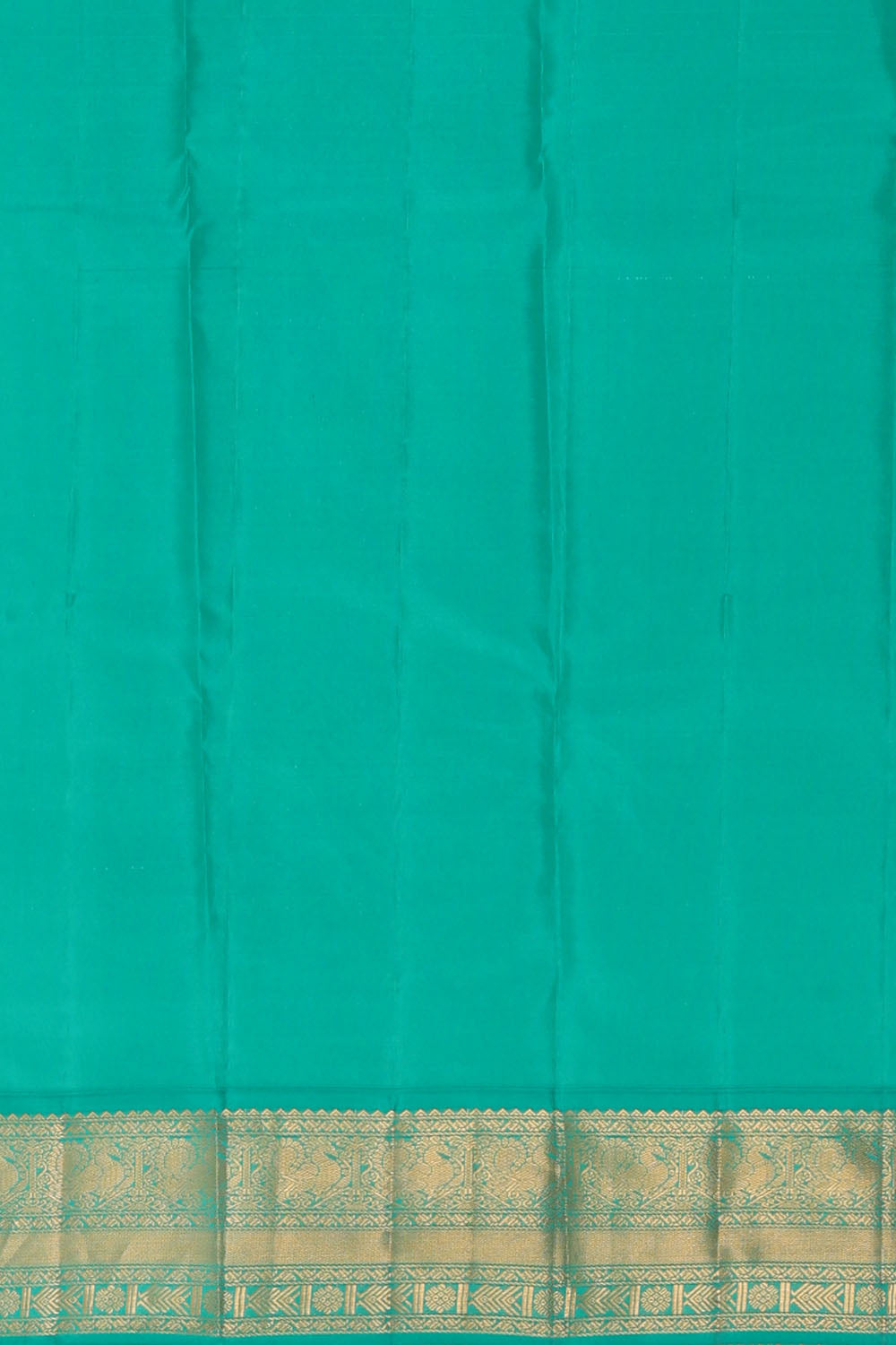 Image of Orange South Silk Saree