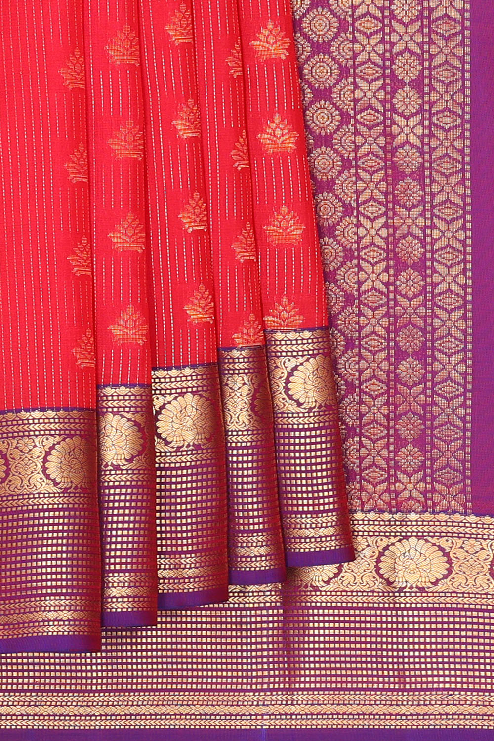 Image of Pink South Silk Saree