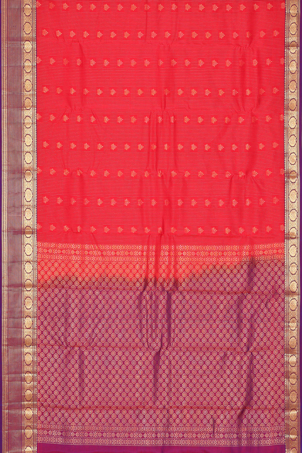 Image of Pink South Silk Saree